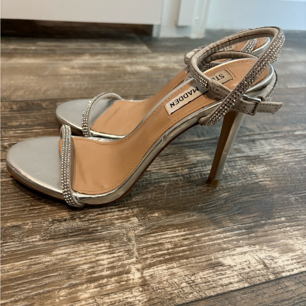 Steve Madden rhinestone heels